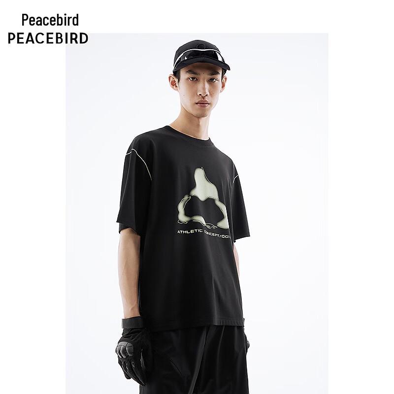Men s Summer Tie-dye Print T-shirt M