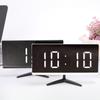 Creative Simple Frameless Electronic Clock Acrylic Vertical Alarm Clock Bedside LED Multi-function Alarm Clock Living Room