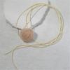 Stylish Lace Rose Clavicle Chain Necklace Long Rope Flower Choker Collarbone Chain Bridals Wedding Party Accessory
