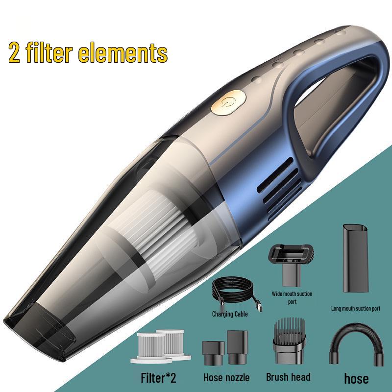 High-Power Wireless Car Vacuum Cleaner: Portable and Handheld Charging Model, Ideal for Wholesale Gifts.