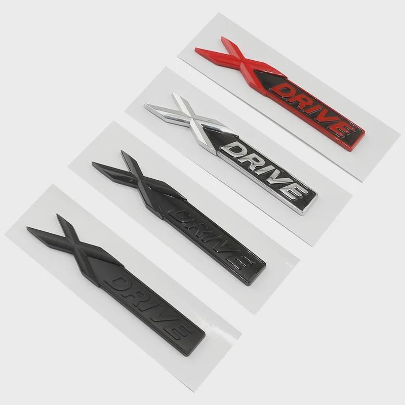 Auto ABS XDrive Kofferraum Kotflügel Tür Logo Abzeichen Emblem Aufkleber Styling Aufkleber Für B-M-W X1 X3 X4 X5 X6 X7 E84 F48 F25 G01 F15 G05 E71
