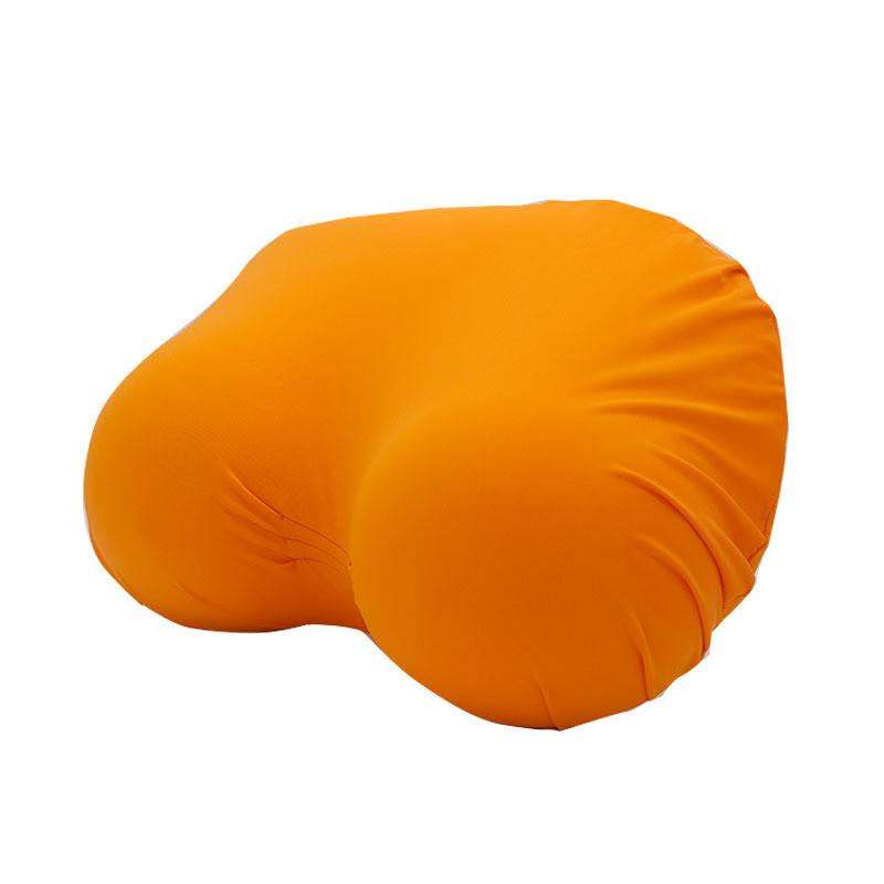 Memory Foam Funny Breast Pillow With Solid Color For Novelty Gift And Home Decor