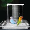 Parrot Bath Tub Bird Automatic Bathtub With Multiple Faucets Automatic Shower Bathtub For Small Medium Parakeet Cleaning Bath