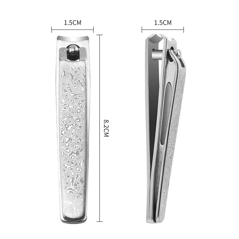 

Маникюрные кусачки Medley Large с дамасской текстурой