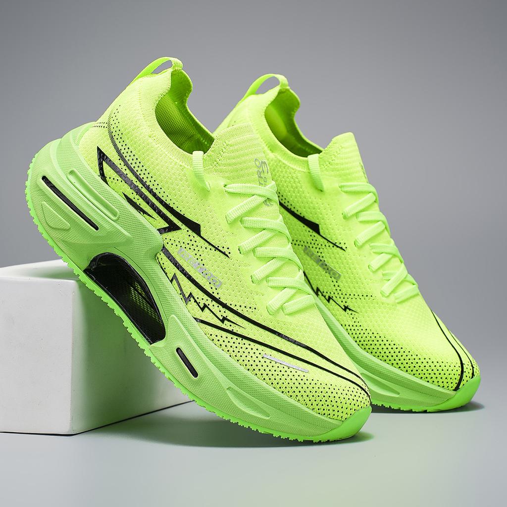 Herren Laufschuhe Vollflächige Carbonplatte Leichtgewicht Abriebfest Professionelle Trainingssneaker Hochwertige Dämpfung