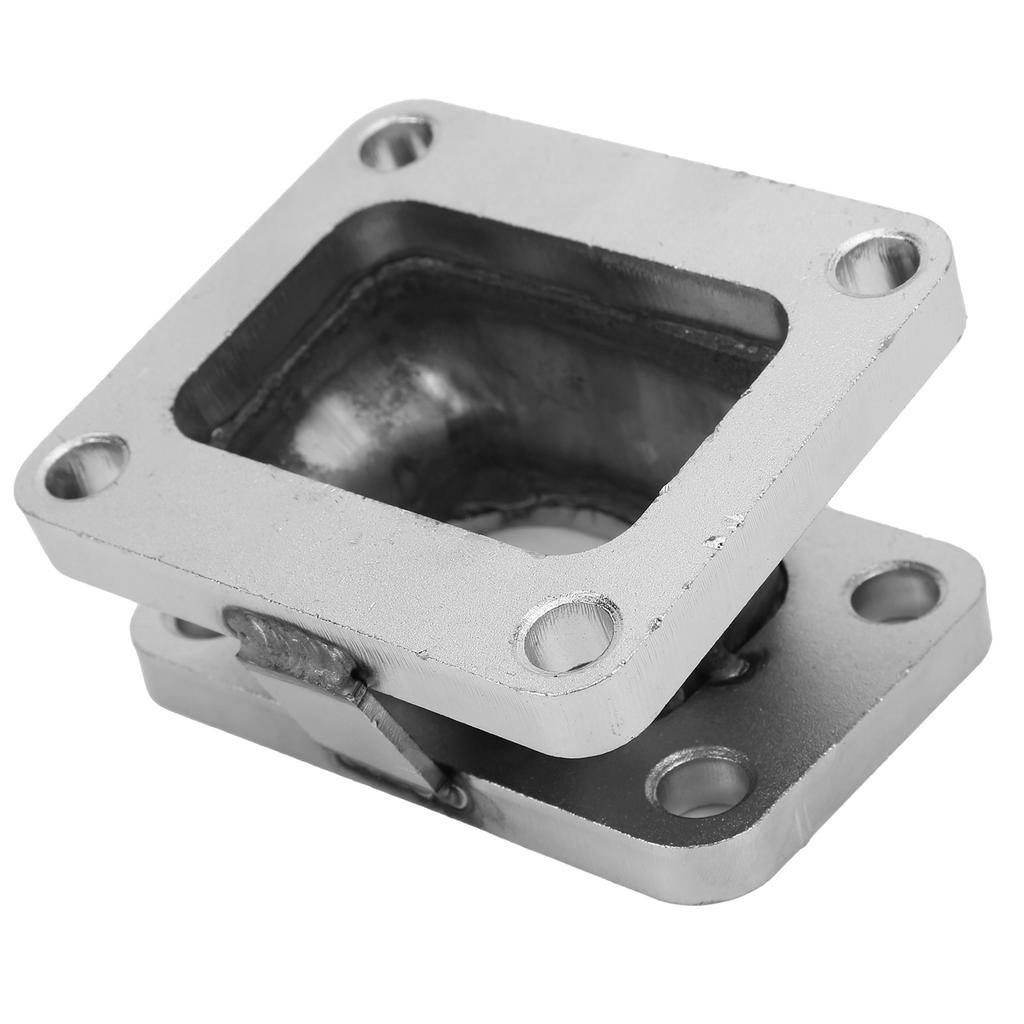 15 Degree Turbo Exhaust Manifold Flange Adapter for T3 to T4 Stainless Steel Accessory