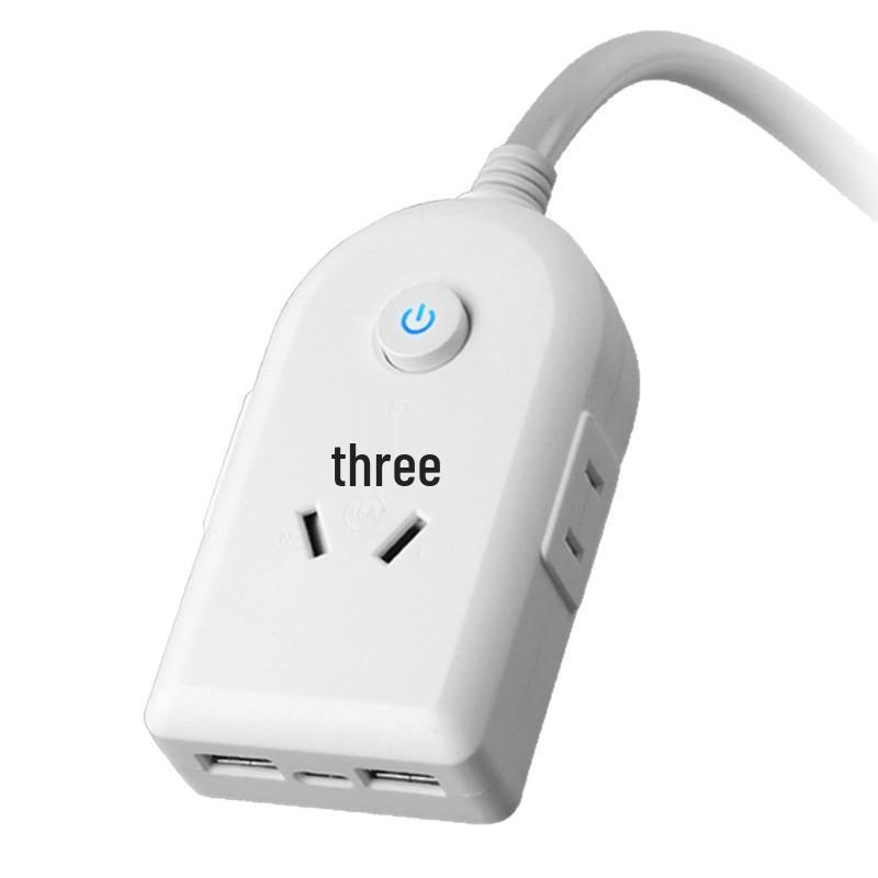 16A Multi-function Power Strip with USB Ports and Cord