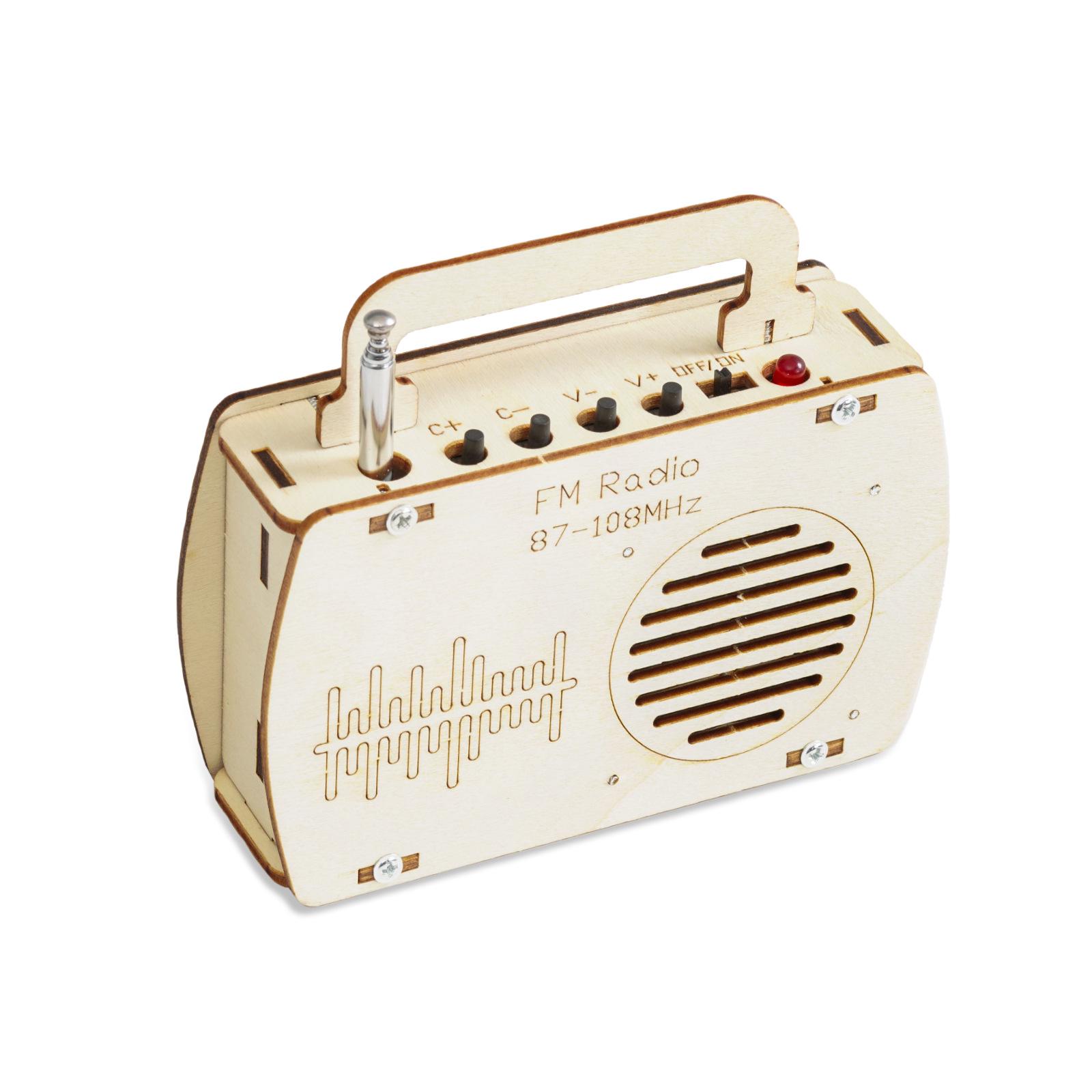 DIY Radio Tech Kit: Creative Physics Experiment Supplies for Science Teaching & STEAM Education