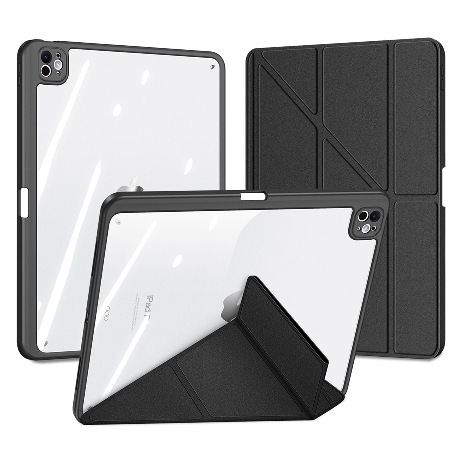 

DUX DUCIS Magi Series for iPad Pro 11 (2024) Case Origami Stand PU Leather Smart Cover Detachable Blackf