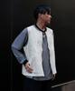 Snow Peak Sulfur Dyed Fade Painted Vest XL VT-26SU004 - Outerwear, Mid-layer Vest, Men's & Women's, ECRU,