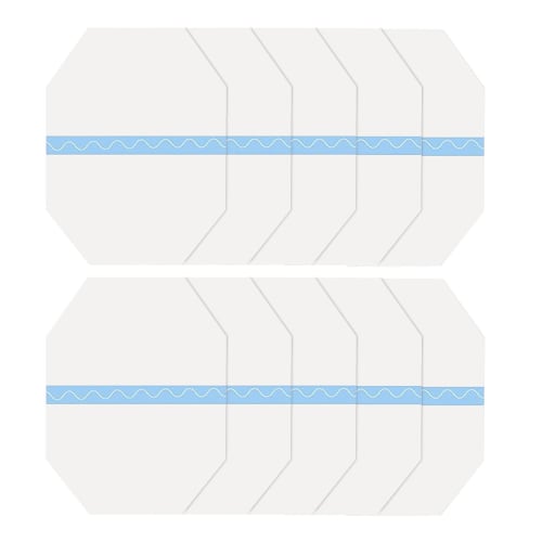 

Body Friction Tape, Skin Friction Protector | Body Friction Stickers Anti-Shaving 10 Pieces Friction Tape Transparent Thigh Stickers | Invisible Anti-