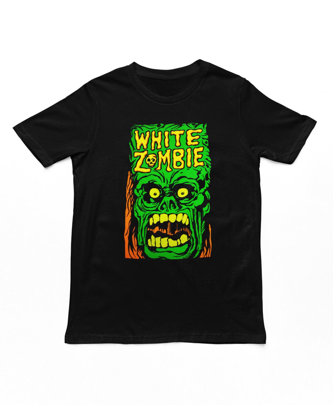 White Zombie Monster Yell Mens T Shirt Music Classic Rock Band Tee New Black L