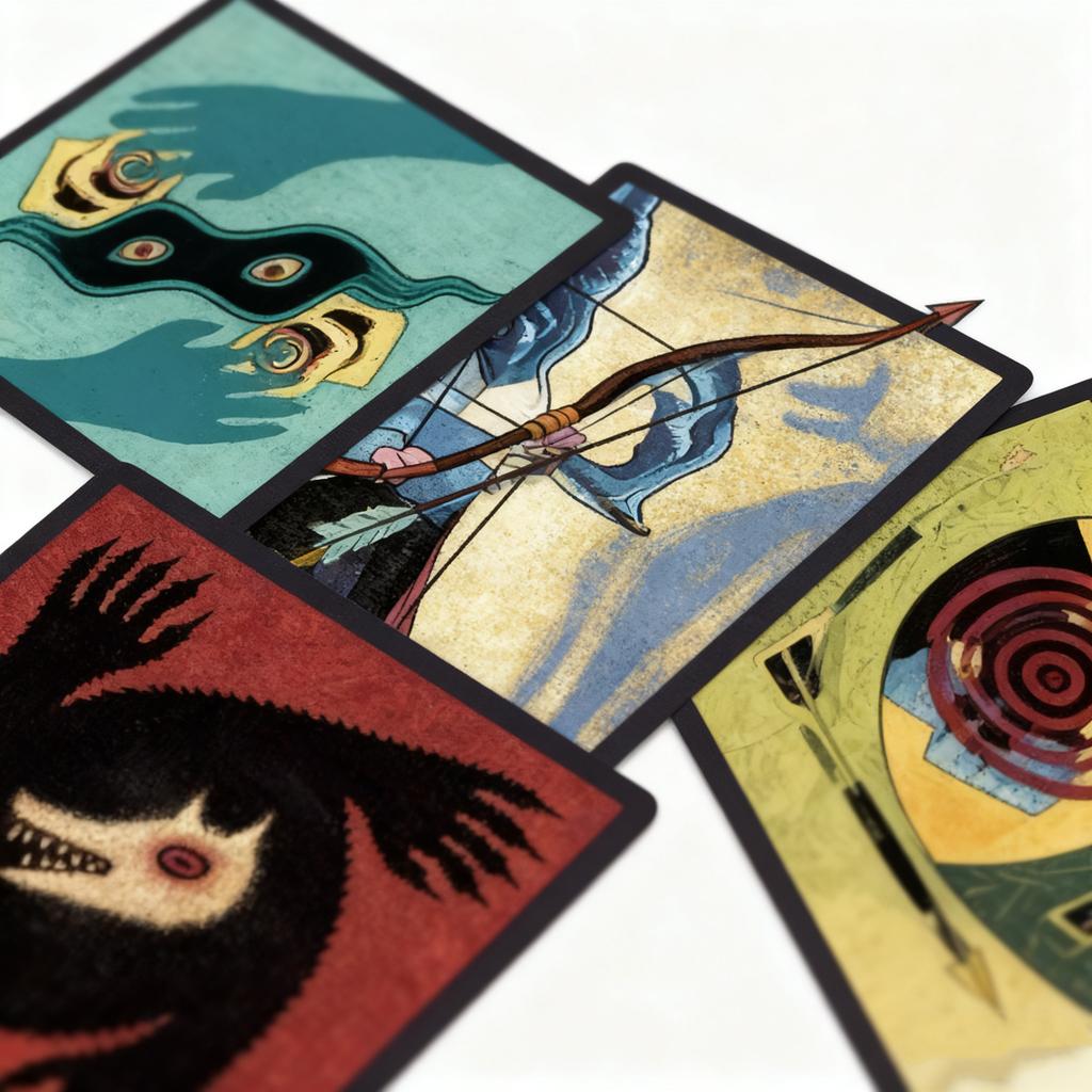 Werewolf Cards, Party Board Game, 24Pcs Card Deck, Social Deduction Game, Family Gathering Toy, Puzzle Leisure Activity