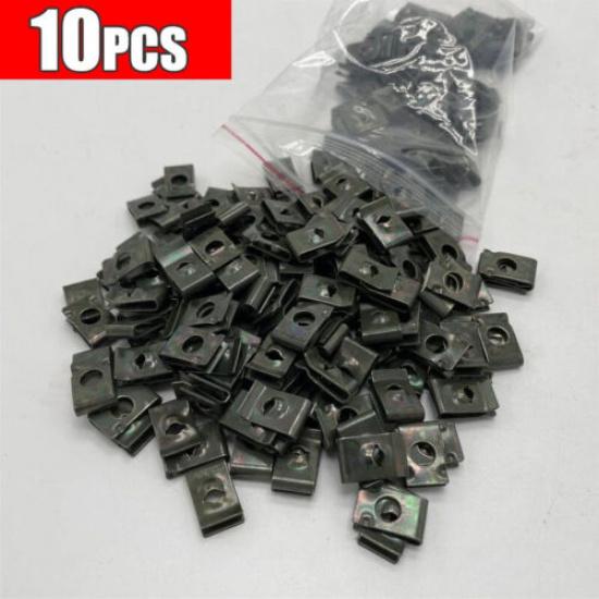 Car Metal Screw Clips Mixed Set U-Type Fastener Clip with Screw Anti-Sheet Screw