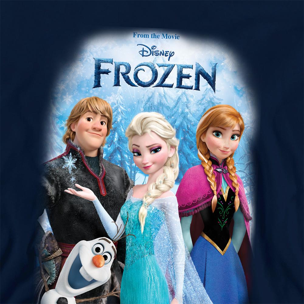 Frozen Childrens/Kids Poster Pullover Hoodie