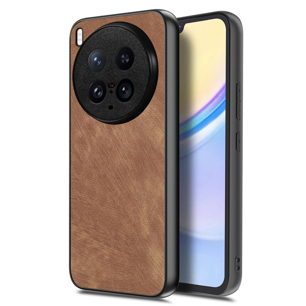 For Vivo X200 Ultra 5G Case Shockproof Slim Retro Leather Phone Back Cover