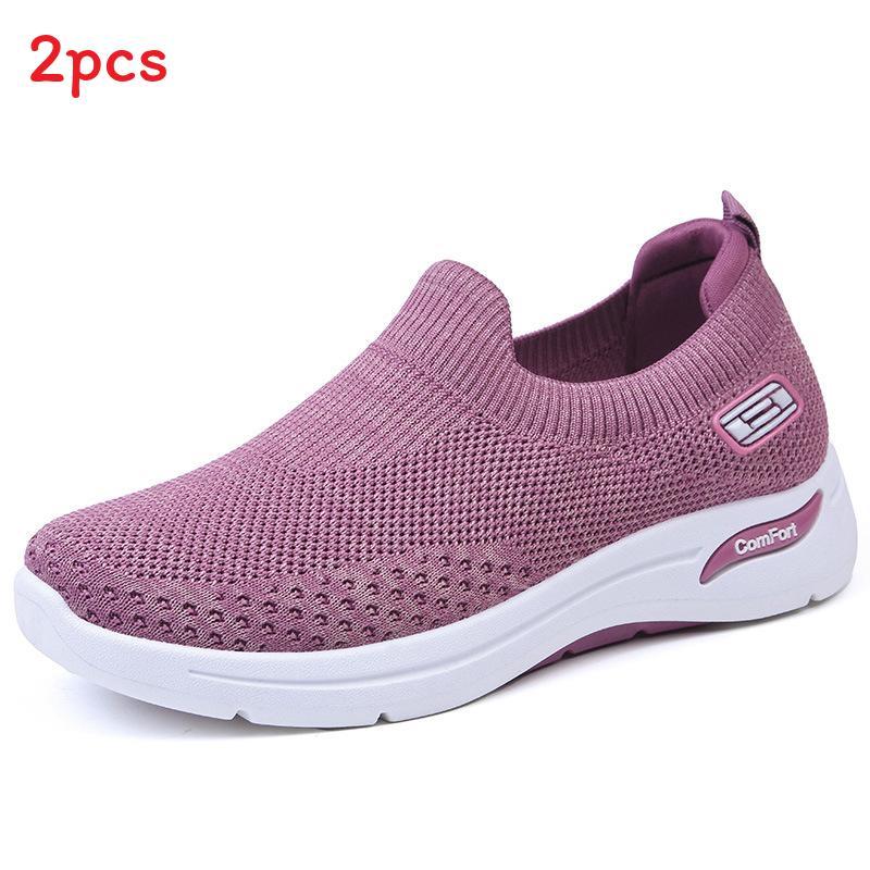 Womens Mesh Shoes With Breathable Pvc Sole For Casual Summer And Spring Wear