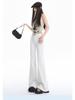 M1 Spicy American Mid-Low Waist Wide Leg Bell Bottom Jeans for Women