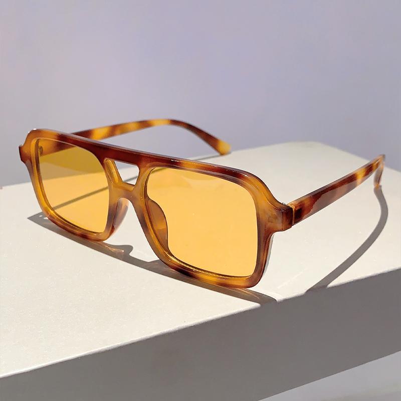 KAMMPT Vintage Sunglasses 2024 New Classic Double Bridge Outdoor Men Shades Stylish Retro Multicolor Brand Design Women Eyewear