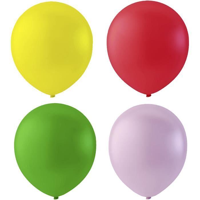 Luftballons - GLÜCKLICHER MOMENT - Ref 59175 - Naturkautschuk - Helium - 8 Stück