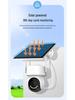 360° Panoramic Outdoor HD Solar Camera with Night Vision & Mobile Remote Access
