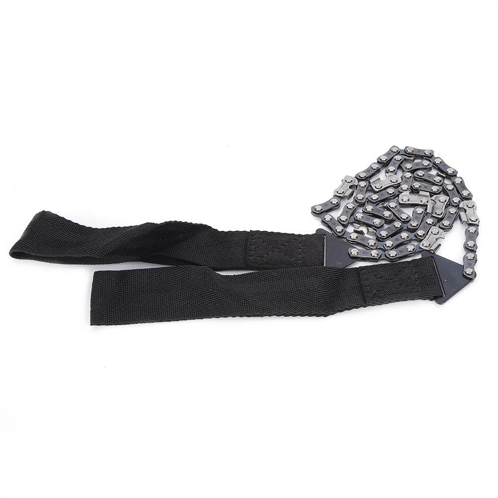 Outdoor Tragbare Überlebens Kettensäge Taschen Handwerkzeug Garten Notfall Camping Wanderausrüstung