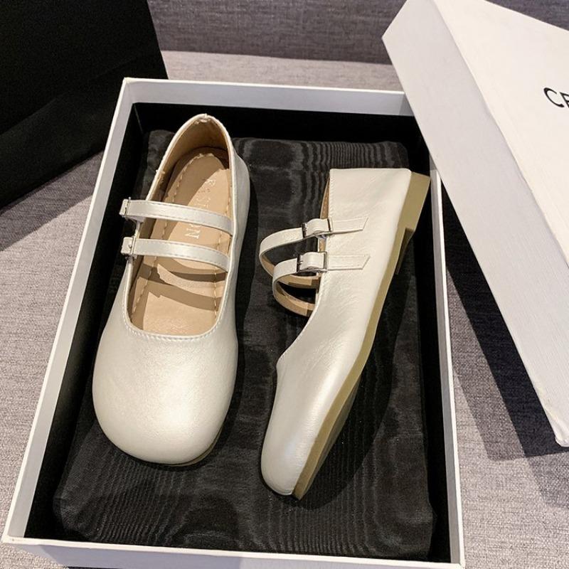 

Легкий рот круглая голова шампанское Дуду туфли осень новые двойная пряжка ремень одинарные туфли с юбкой туфли Мэри Джейн 37 бежевый