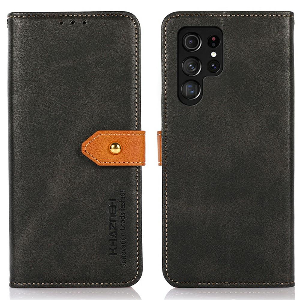 KHAZNEH For Samsung Galaxy S25 Ultra Wallet Phone Case Stand Leather Flip Cover