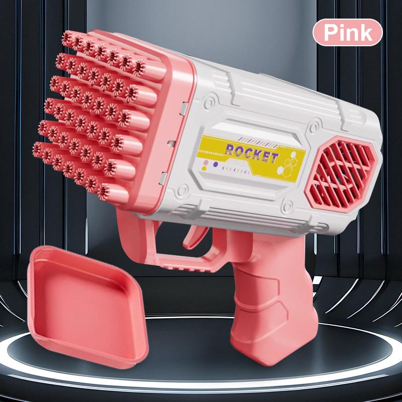 Children's Bubble Machine Parent Child Outdoor Handheld Bubble Gun Children's Christmas Gift Without Battery and Bubble Water