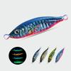 3D Inkjet Printing S-shaped Iron Plate Bait Luminous Long-range Bionic Bait Deep-sea Boat Fishing Bait