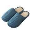 Cotton slippers non-slip home floor wool slippers winter home couple indoor shoes factory cargo pass