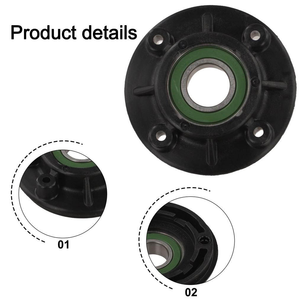 Tool Repair Black Bearing Retainer Ball Bearing Housing Assembly Accessory DCW210 Sander Compatible With Sanders