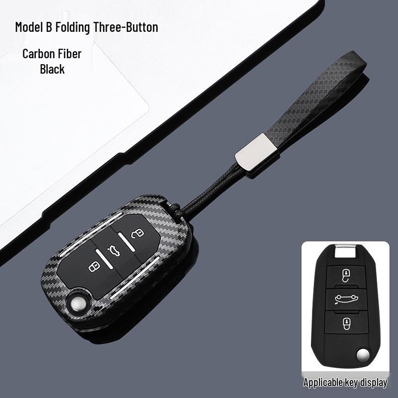 Key Cover for Dongfeng Peugeot: Compatible with Models 308, 301, 408, 308s, 3008, 2008, 508