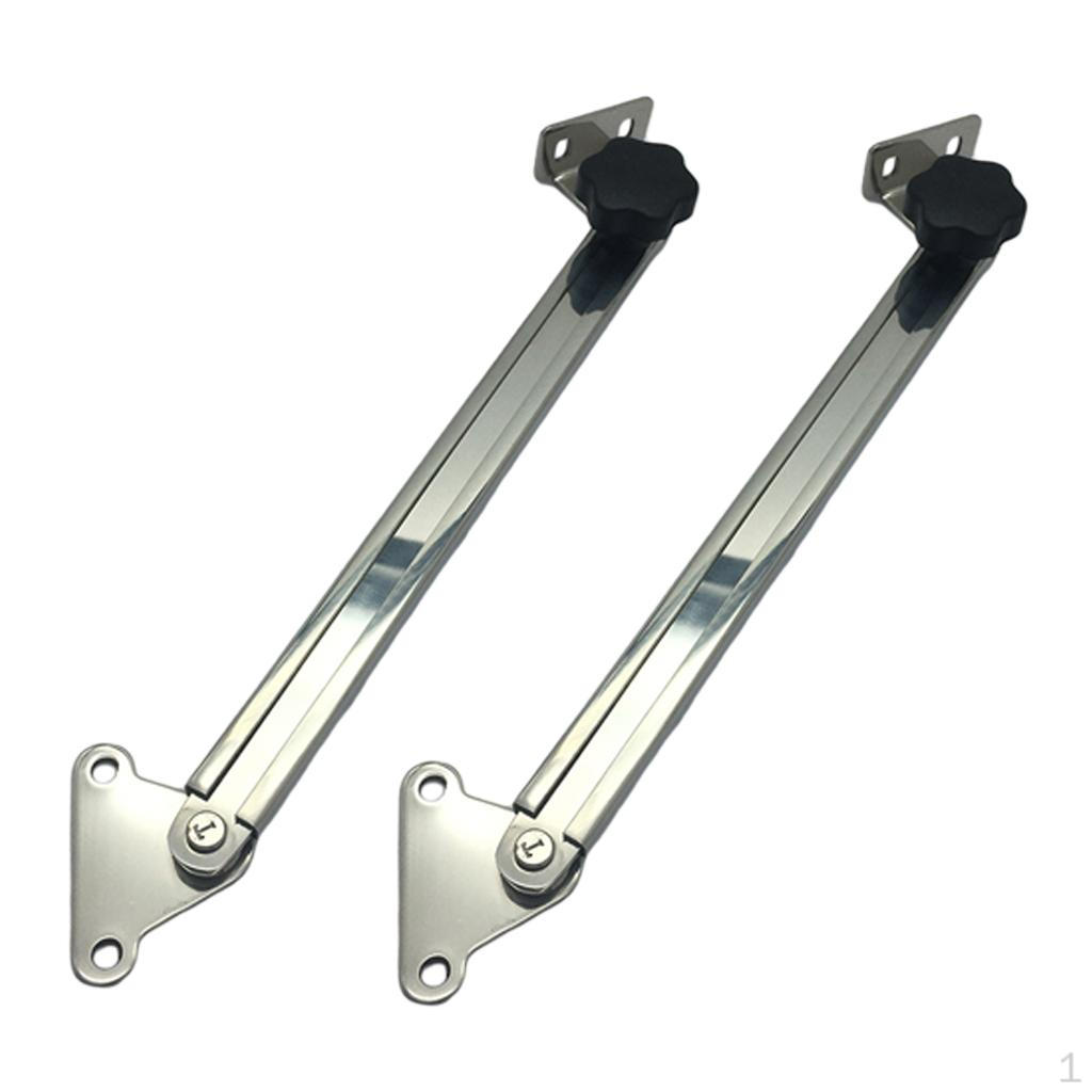 2 Pieces Marine Boat Telescoping Hatch/Window Adjuster Support