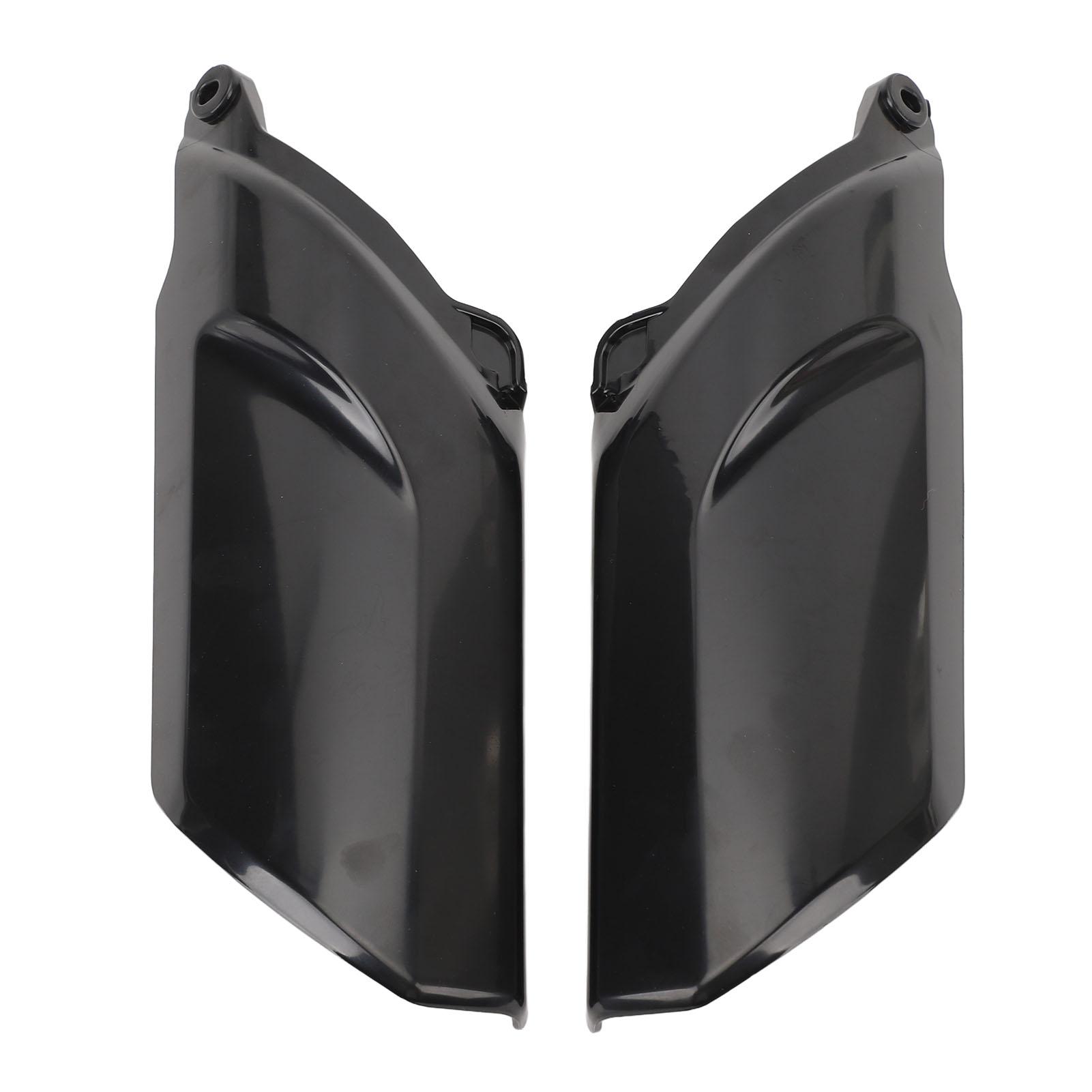 

Pair of Front Suspension Fork Shock Cover Guard Protector Reduce Wind Resistance ABS Black for ER6N ER‑6N 2012 to 2016