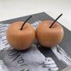 Wooden Apple Aromatherapy Car Diffuser With Incense Holder For Office And Home Decor