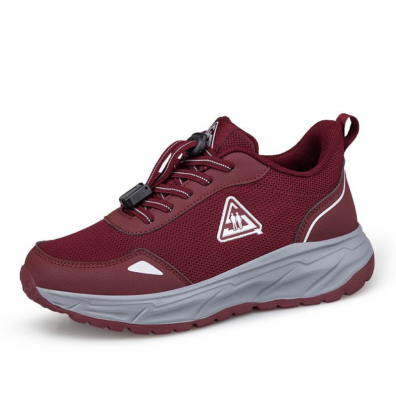 Fleece warm sports mother shoes in autumn and winter, wear-resistant cotton shoes, medium thickened sports shoes 36