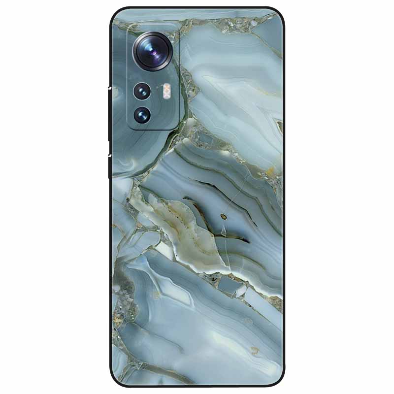 For Xiaomi Redmi Note 12s Case 12 S Soft Black Silicone Cool Marble TPU Funda Para for Redmi Note 12S 2023 Shockproof Note12s