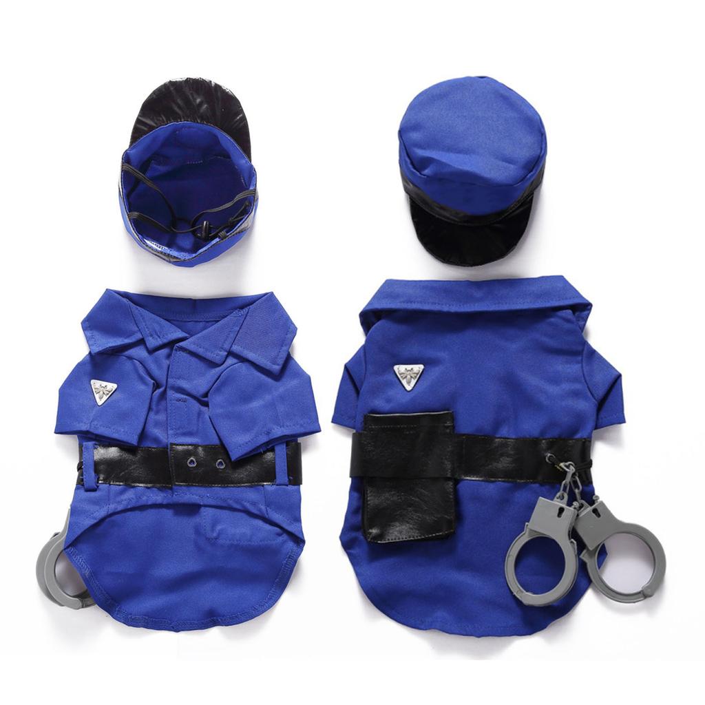 Dog Cosplay Outfit Breathable Fashionable Puppy Funny Costume for Teddy for Christmas Halloween Part