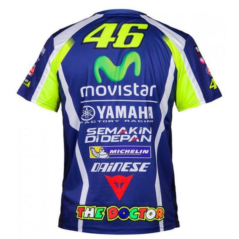 VR46 Mountain Downhill Cycling Jersey Short Sleeve Breathable Quick Dry Bike Riding Top Men Women