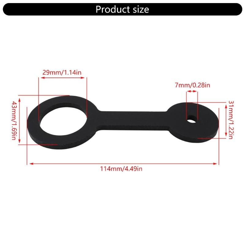 Campers Motorhomes Third Wheel Shower Door Travel Latches Flexible Strap Securely Suitable for Travel F100158276 0273349