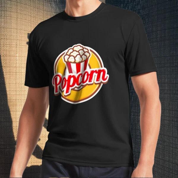 Men s and Women s T-shirts National Popcorn Day M