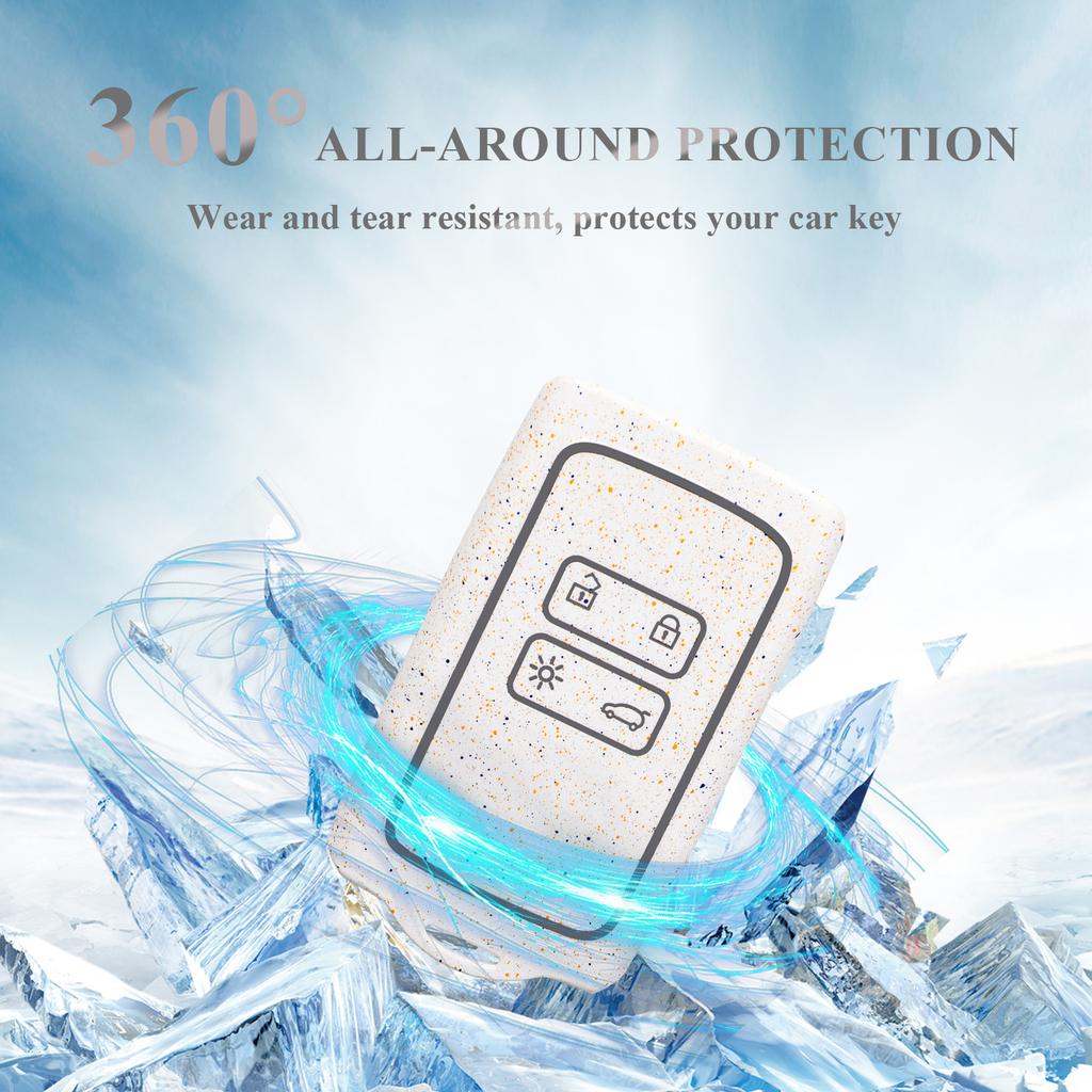 New Auto Key Fob Cover Case Housing Remote Fit For Renault Koleos Kadjar Captur Megane Talisman Espace Clio Zoe Scenic 4 Arkana Dacia Sandero