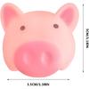 Tvoip 25Pcs/Lot New Cute 5cm/2Inch Dog Toys Pink Screaming Rubber Pig Pet Toys Squeak Squeaker Chew Gift Home Decorations