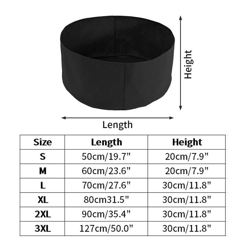Felt Grow Bag Large Diameter Plant Vegetable Planter Garden Outdoor Planting Flower Pot Thickened Seed Growing Bag Plant Pot