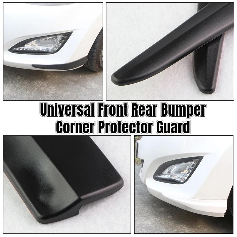 Universal Front Rear Bumper Corner Protector Guard Car Anti-collision Protection Decoration Strip Car Accessories New