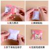 100Pcs 7x7+3cm Small Plastic Cartoon Self-Adhesive Bakery Packaging Cookie Snack Candy Bags Xmas Party Gift