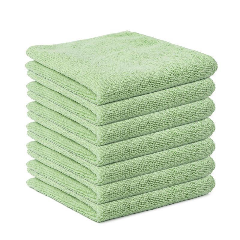 Multi-Purpose Absorbent Cleaning Cloth - Dish, Appliance, and Car Wash Towel with Scouring Pad