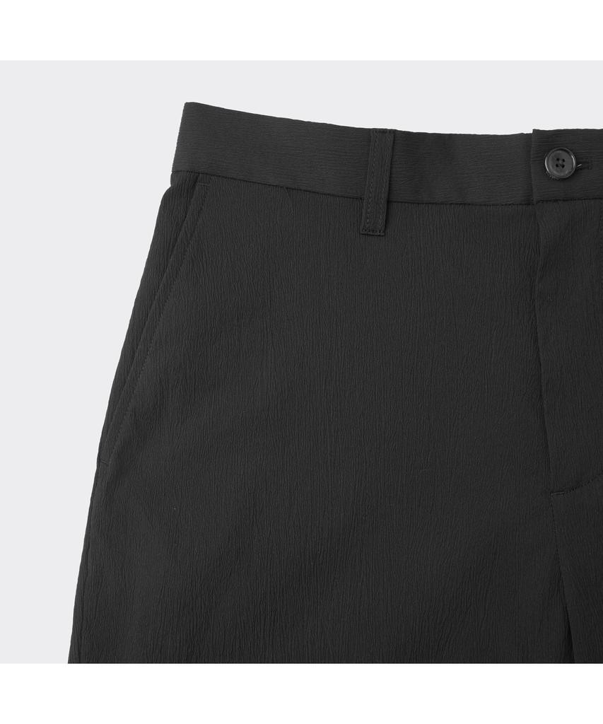 Keoseuuteommellou [Essentials] Black Loose Fit Pleats Setup Pants C9Pam26422Bkx