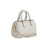 Coach Rowan 18 Classico Monogramma Chiusura Zip PVC Ecopelle Borsa a Spalla Crossbody Piccola da Donna Bianca CS183-IMRFF